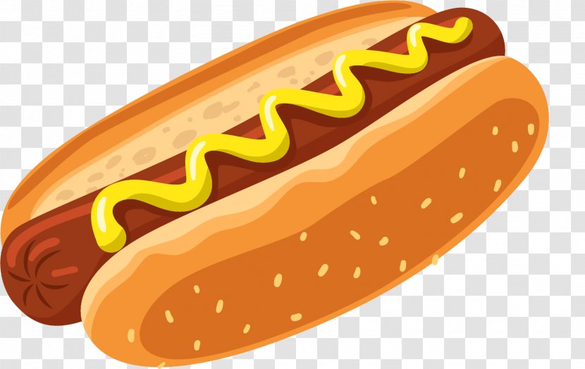 Hot Dog Hamburger Fast Food French Fries Breakfast - Kielbasa - Junk Transparent PNG