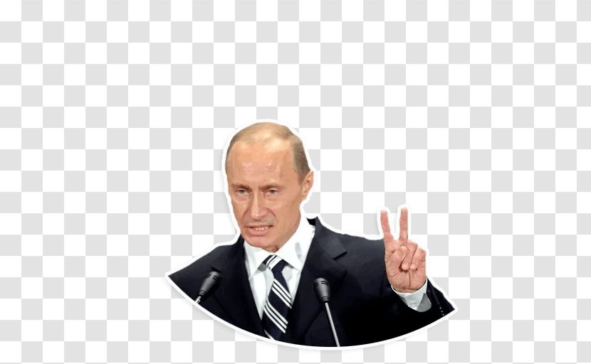 Vladimir Putin Gesture - Gentleman - Whitecollar Worker Transparent PNG