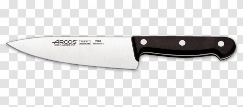 Chef's Knife Kitchen Knives Arcos Bread - Weapon Transparent PNG