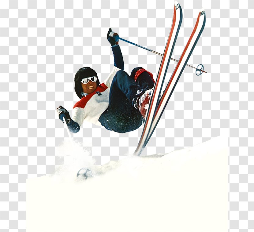 Freestyle Skiing Ski Poles 1970s Poster - Lift - Travis Scott Transparent PNG