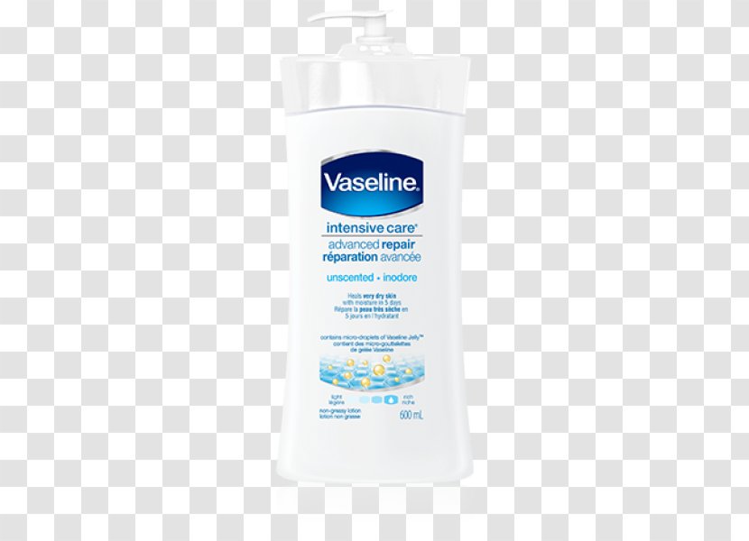 Vaseline Intensive Care Advanced Repair Lotion Cosmetics Essential Healing - Coupon - Skin Transparent PNG
