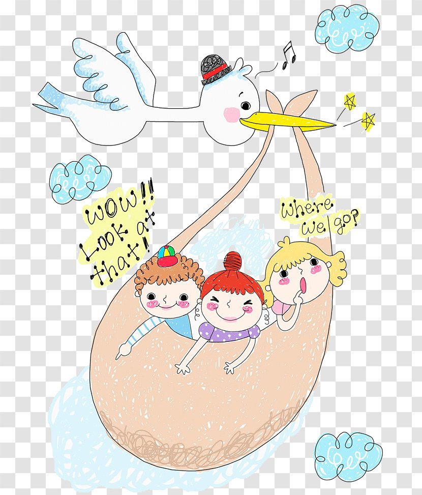 Illustration Clip Art Design Cartoon Child - Designer - Cute Fly Transparent PNG