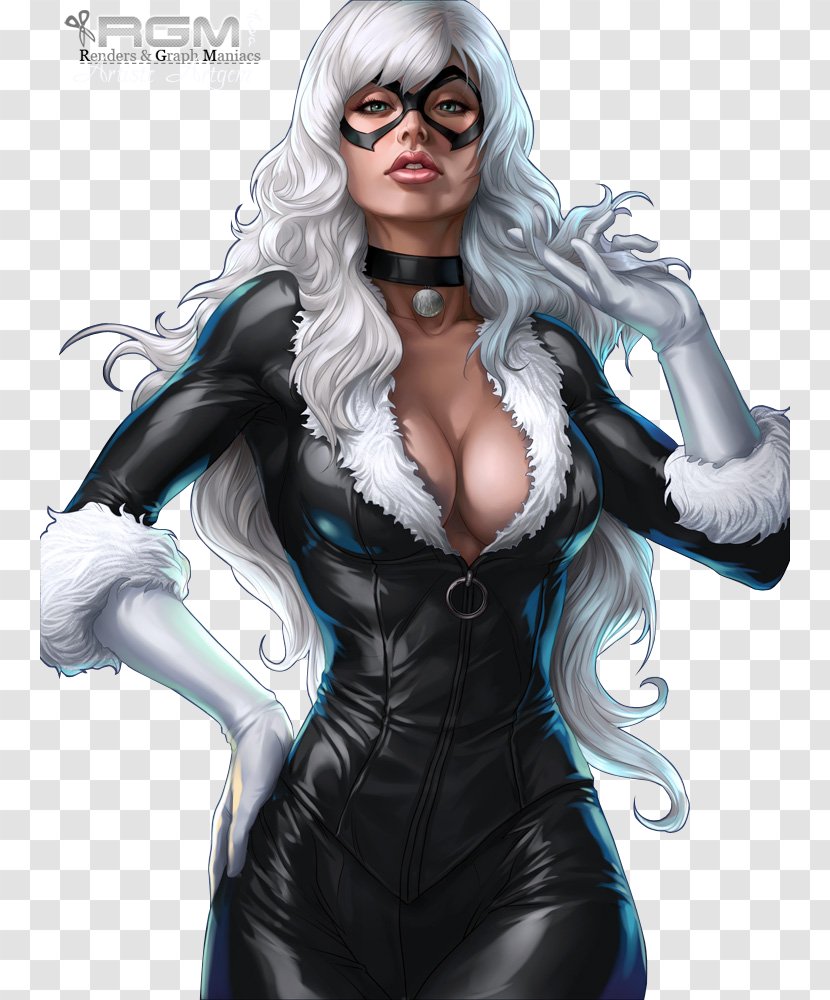 Felicia Hardy Spider-Man J. Scott Campbell Marvel Comics Comic Book - Cartoon - Black Cat Transparent PNG