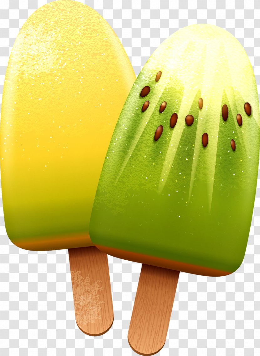 Ice Cream Kiwifruit Dessert Transparent PNG