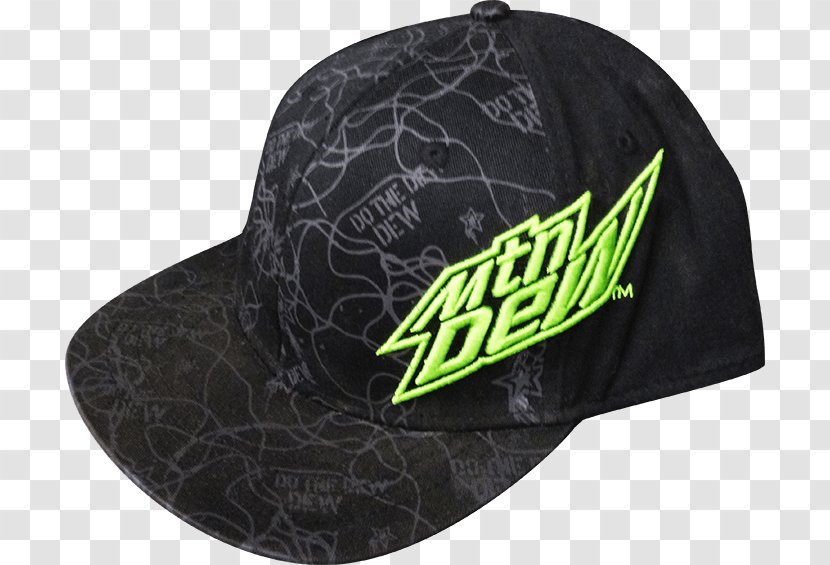 Baseball Cap Mountain Dew Hat Fizzy Drinks Image - Yellow Transparent PNG