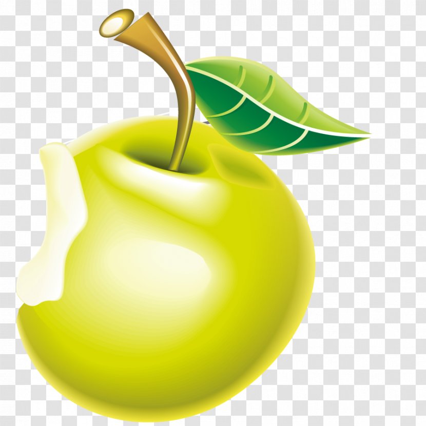 Apple Dentistry Clip Art - Fruit - Green Vector Food Transparent PNG