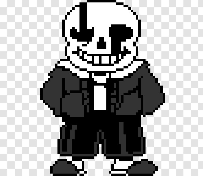 Undertale Sans-serif Comic Sans Pixel Art Sans. - In Game Sprite Transparent PNG