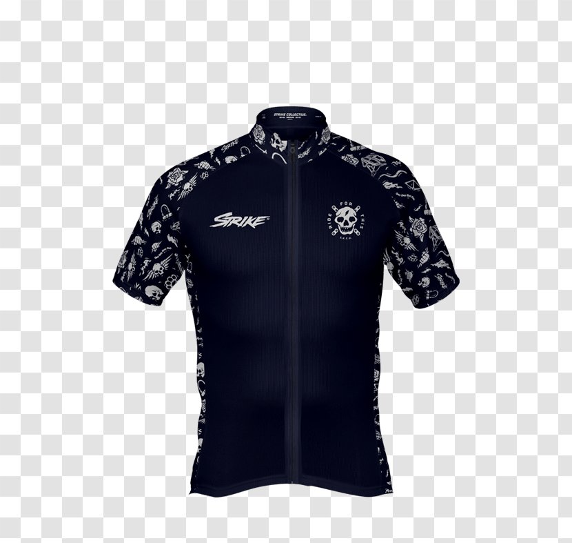 Cycling Jersey T-shirt Zipper Club Fit Transparent PNG