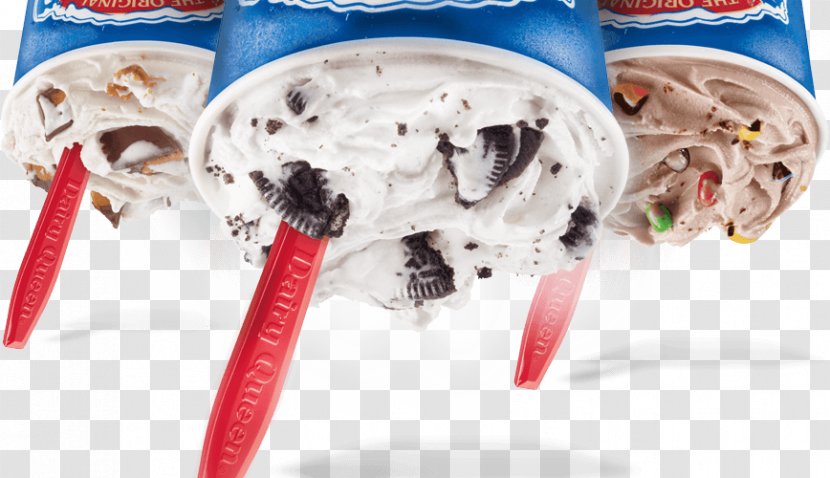 Ice Cream Dairy Queen Upside-down Cake Chocolate Truffle - Oreo - Blizzard Transparent PNG