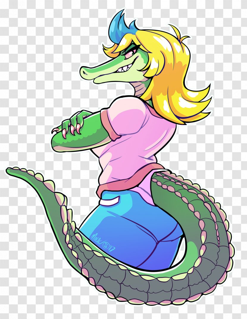 Alligators Reptile Art Furry Fandom Seahorse - Cartoon Transparent PNG