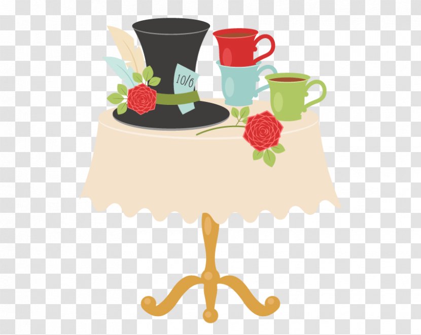Alice's Adventures In Wonderland Tea Party Cheshire Cat - Tableware Transparent PNG