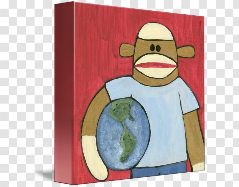 Painting Visual Arts Human Behavior - Sock Monkey Transparent PNG