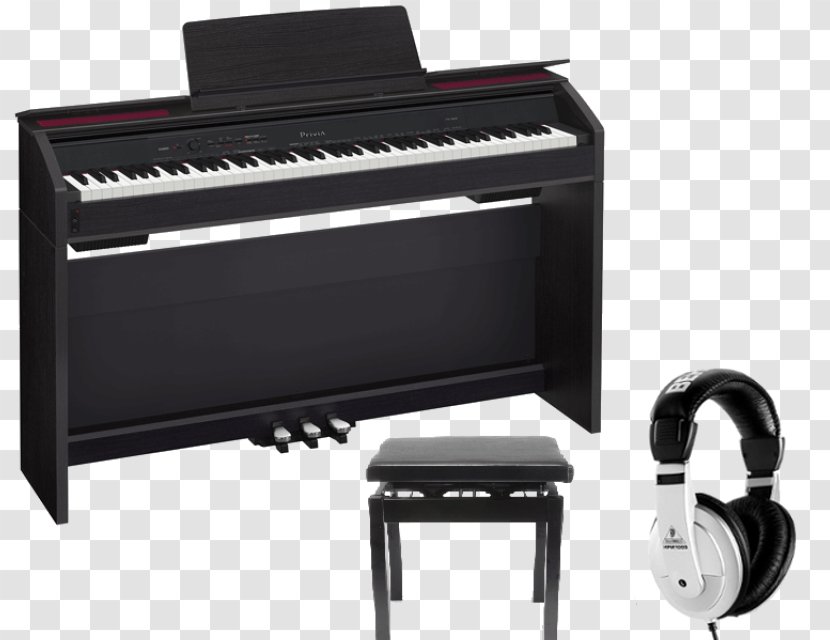 Casio Privia PX-860 Digital Piano Musical Instruments PX-760 - Cartoon Transparent PNG