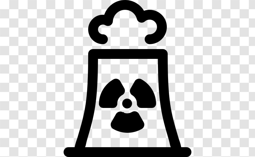 Power Station Electricity Industry - Blackandwhite - Plant Clipart Icon Transparent PNG