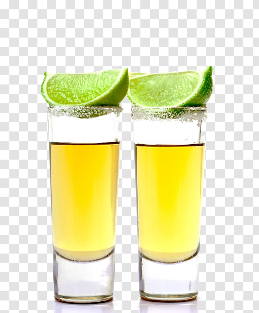 Cocktail Tequila Sunrise Lime Lemon - Melon Liqueur Transparent PNG