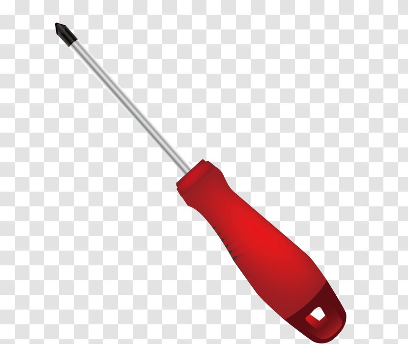 Screwdriver Paint Roller Tool - Vector Hardware Tools Transparent PNG