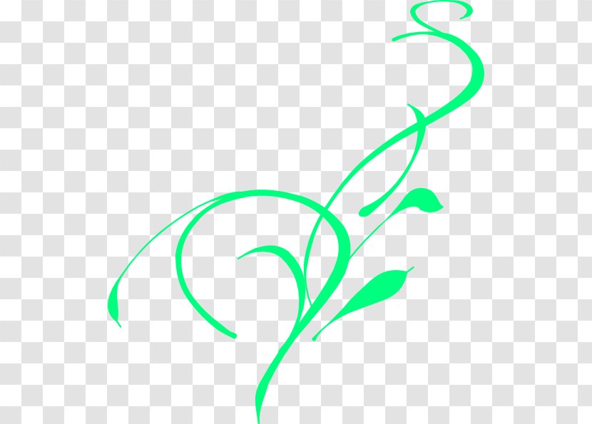 Drawing Clip Art - Flower - Green Vine Transparent PNG