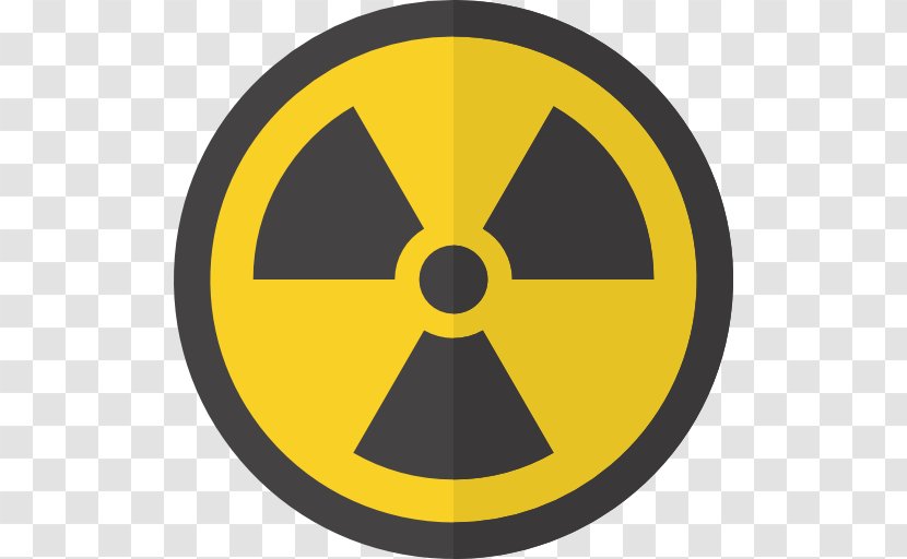 Hazard Symbol Radiation Biological Radioactive Decay - Yellow Transparent PNG