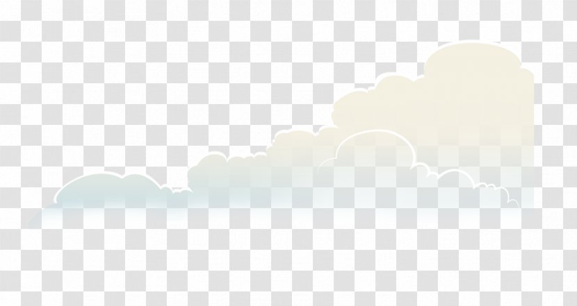 Cloud Computing Drawing - White Transparent PNG