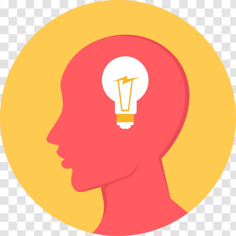 Brainstorming Business Idea - Orange - Social Icons Transparent PNG