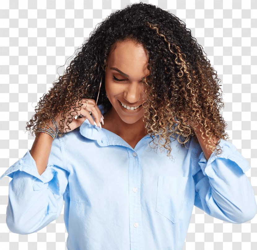 Long Hair Coloring Jheri Curl Afro - Tree Transparent PNG