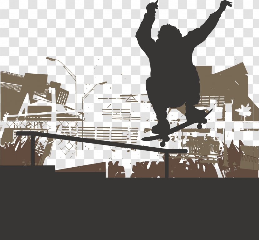 Drawing Royalty-free Illustration - Fotosearch - Vector Skateboard Transparent PNG