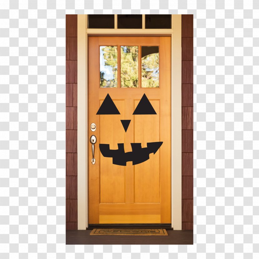 Window Door Jack-o'-lantern Wood Lowe's - Lowe S - Halloween High-grade Transparent PNG