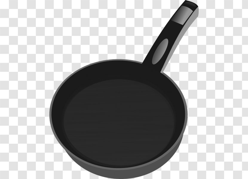 Frying Pan Cookware Clip Art Image Non-stick Surface - Cartoon Transparent PNG