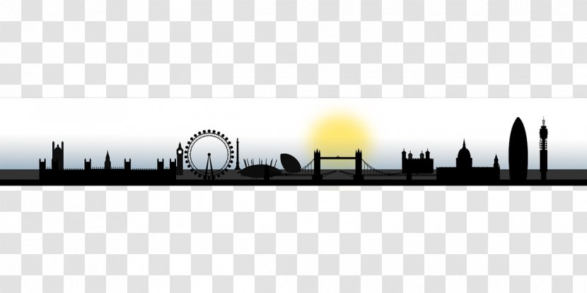 Skyline London Skyscraper Vector Graphics Silhouette Transparent PNG