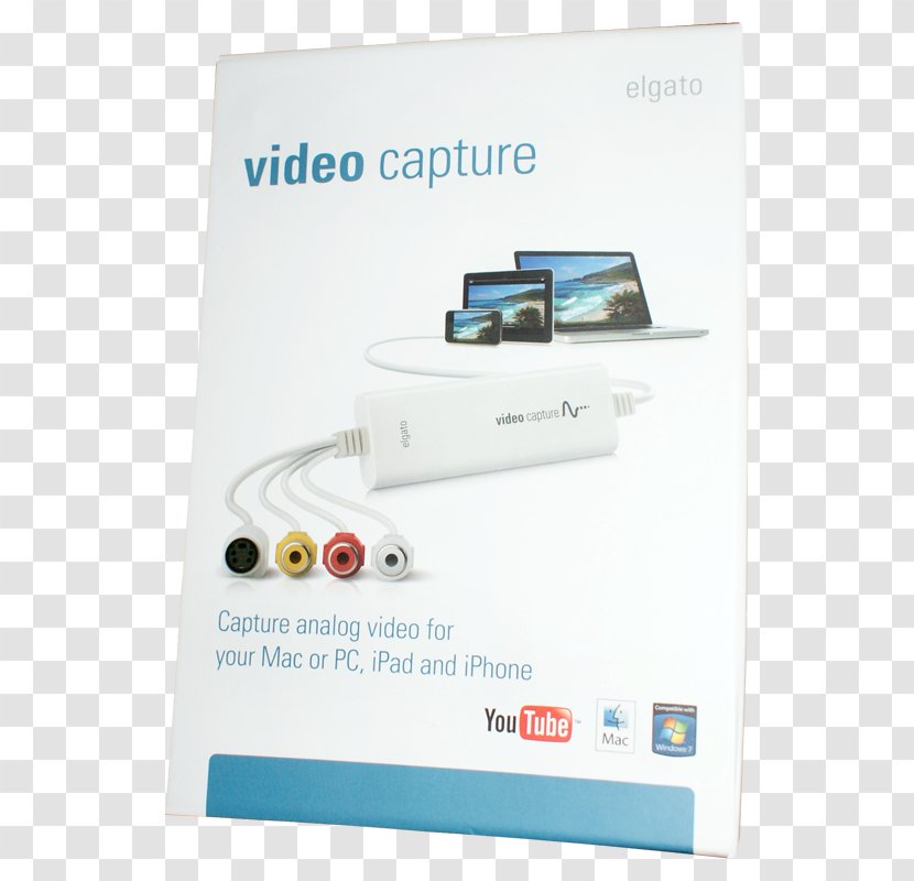 Elgato Video Capture Targeta Capturadora De Vídeo - Hardware - Computer Transparent PNG
