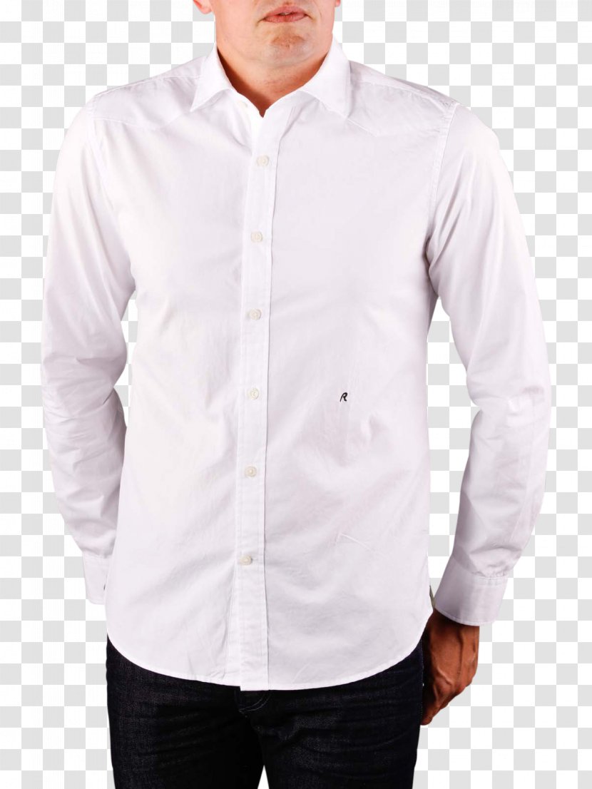 Jeans Denim Dress Shirt T-shirt Replay - Tshirt Transparent PNG