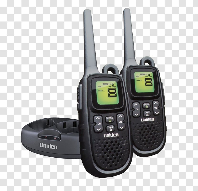 Walkie-talkie PMR446 Uniden Radio Telephone - Hardware Transparent PNG