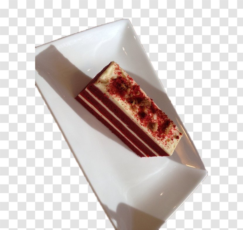 Red Velvet Cake Cream - Food Transparent PNG