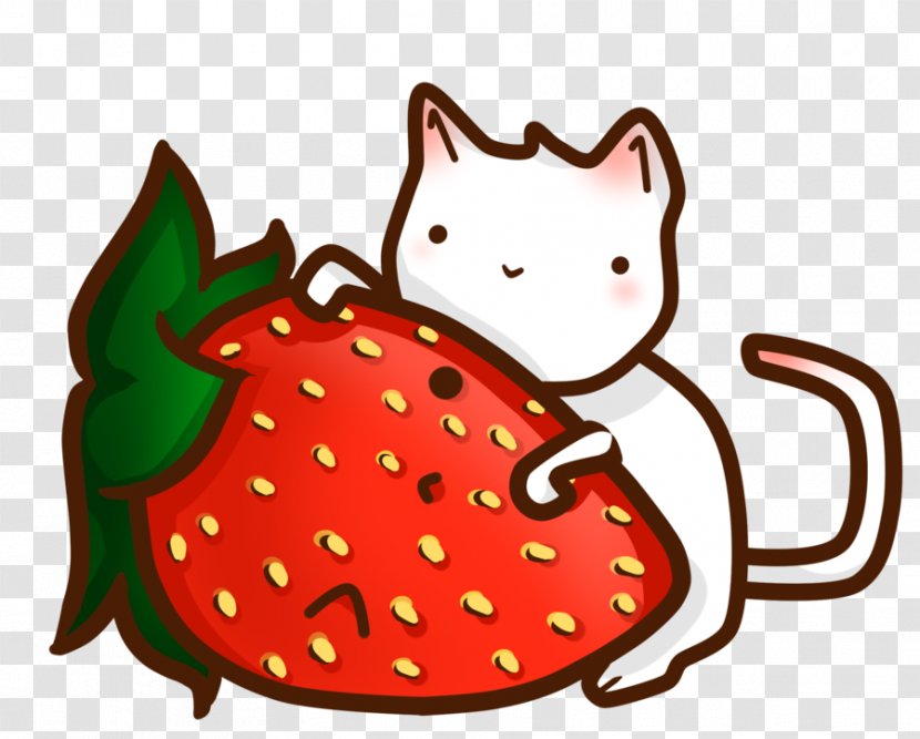 Clip Art Strawberry Product Animated Cartoon - Food Transparent PNG