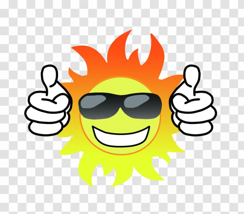 Sunglasses Poster - Sun With Transparent PNG