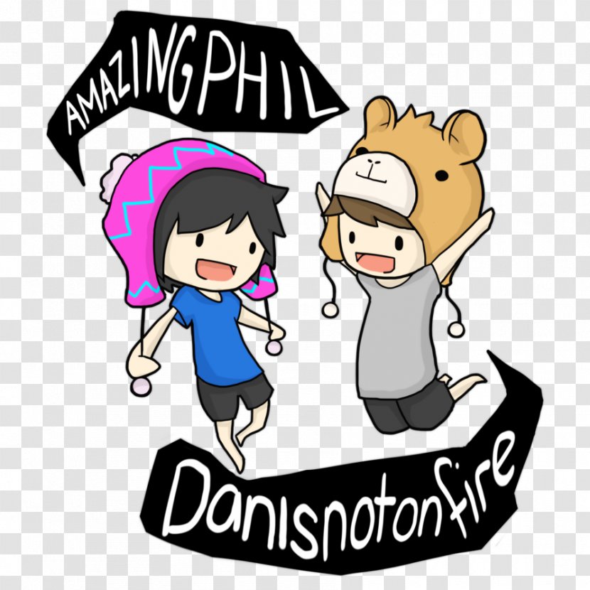 Dan And Phil Fan Art YouTube Drawing - Tree - Cute Logo Transparent PNG