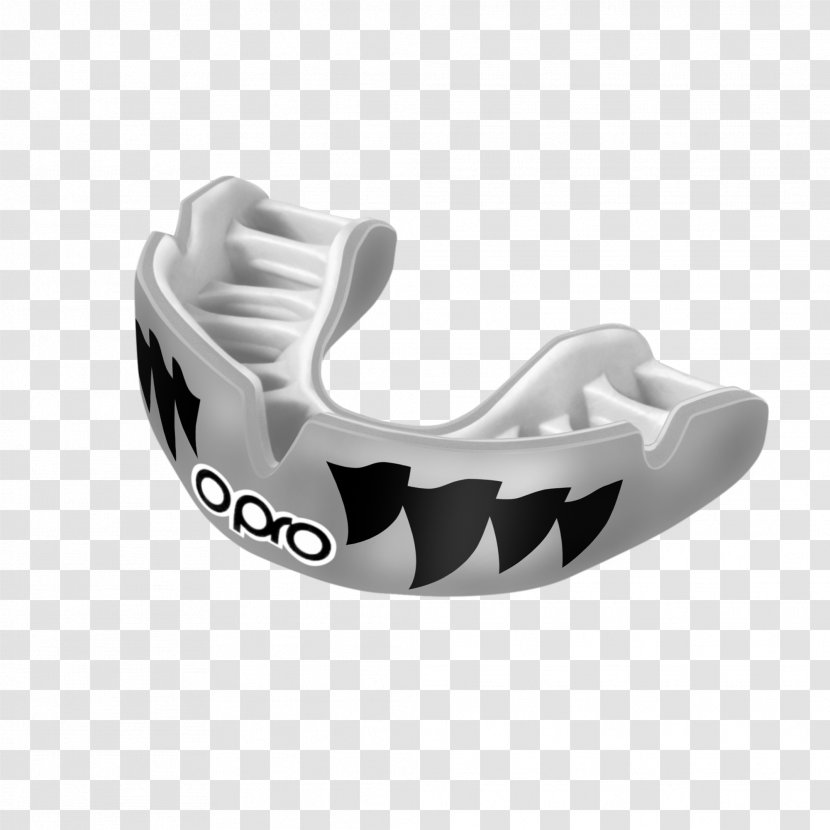 Mouthguard Boxing OPRO Mixed Martial Arts Rugby - Silver Transparent PNG