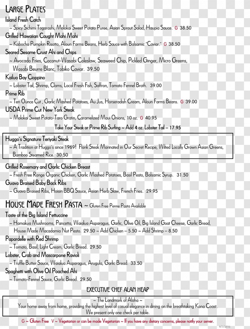 Menu Dinner Document Price Dress - Paper Transparent PNG