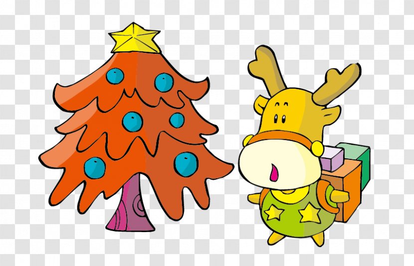 Christmas Tree Eve - Vector Transparent PNG