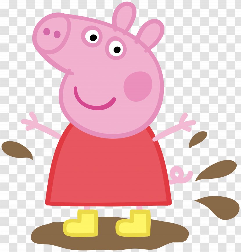 Daddy Pig Mummy Domestic Television Show Entertainment One - Child - Peppa In Muddy Puddle Transparent Image Transparent PNG