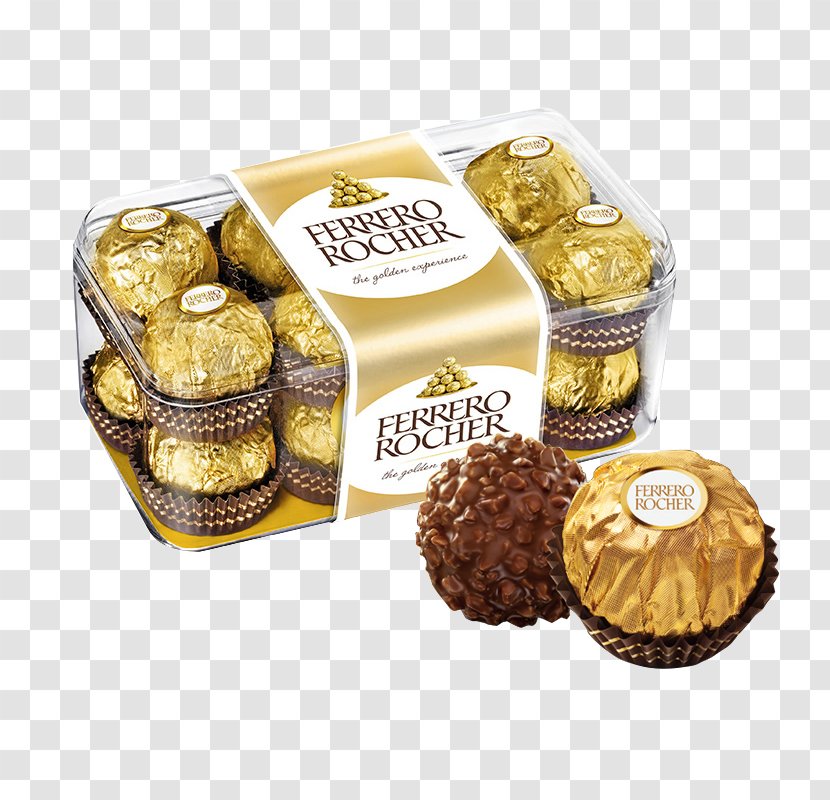 Ferrero Rocher Raffaello Praline Chocolate SpA - FERREROROCHER Plastic Box Transparent PNG