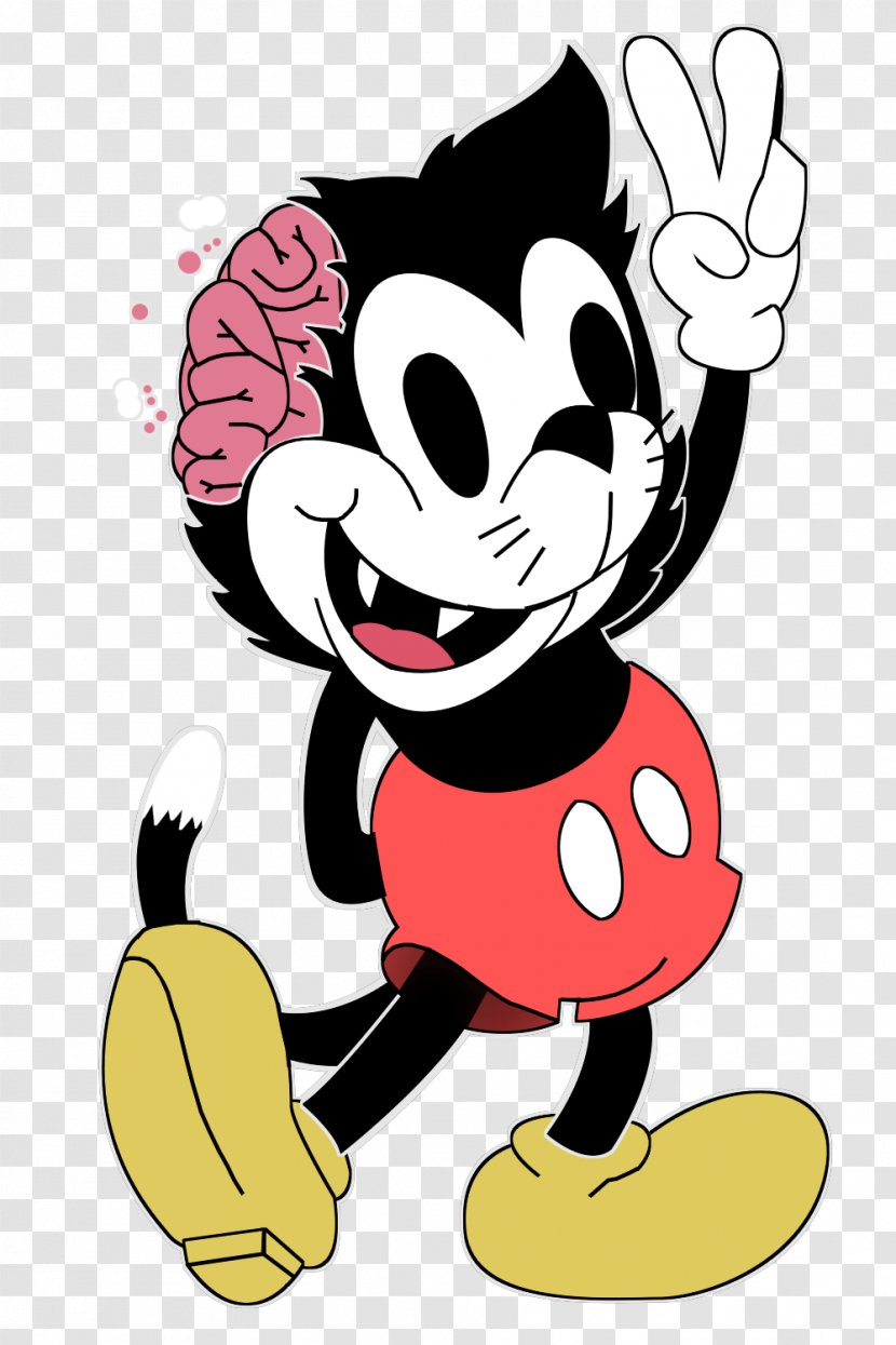 Cat Mickey Mouse Minnie T-shirt Clothing - Cartoon Transparent PNG
