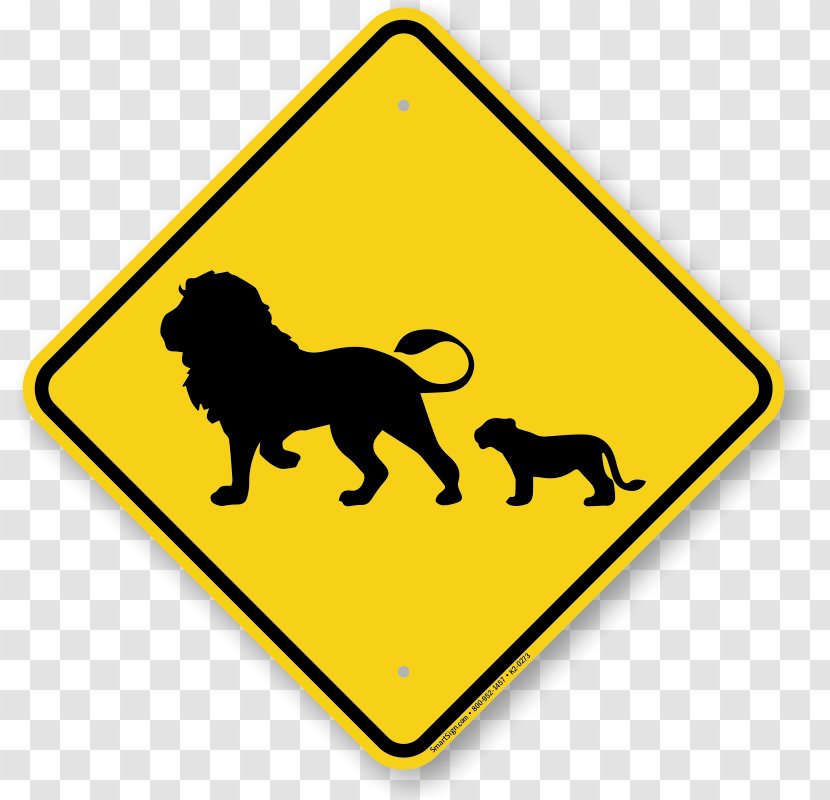 Lion Silhouette Clip Art - Sign Transparent PNG