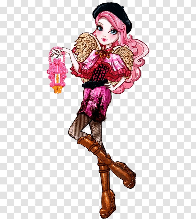 Ever After High Cupid Wikia YouTube Doll - Heart Transparent PNG