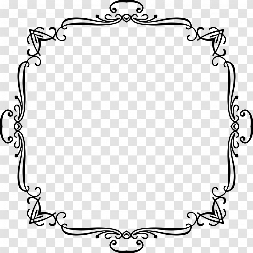 Clip Art - Picture Frame - French Decorative Transparent PNG