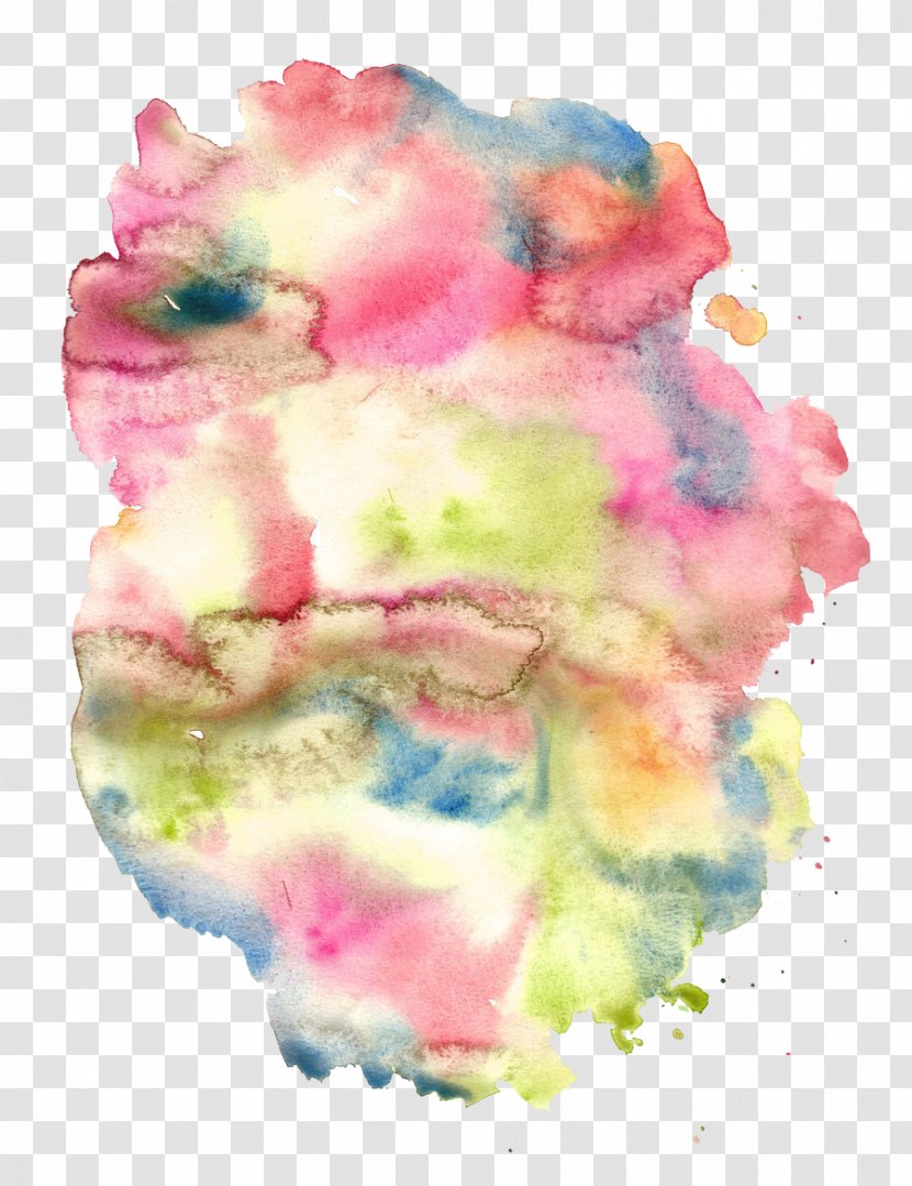 Watercolor Painting Texture DeviantArt - Color - Colored Sweet Doodle Transparent PNG