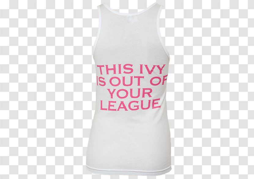 Gilets T-shirt Sleeveless Shirt Font - Neck - Ivy League Transparent PNG