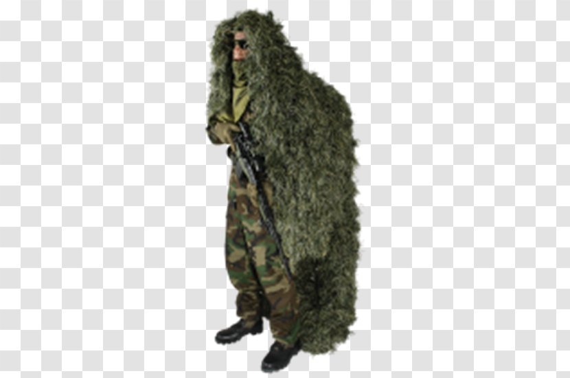 Ghillie Suits Military Camouflage Hunting Sniper Equipment - Training - Tactics Transparent PNG