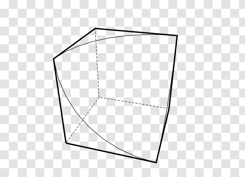 Paper White Angle Point - Black And Transparent PNG
