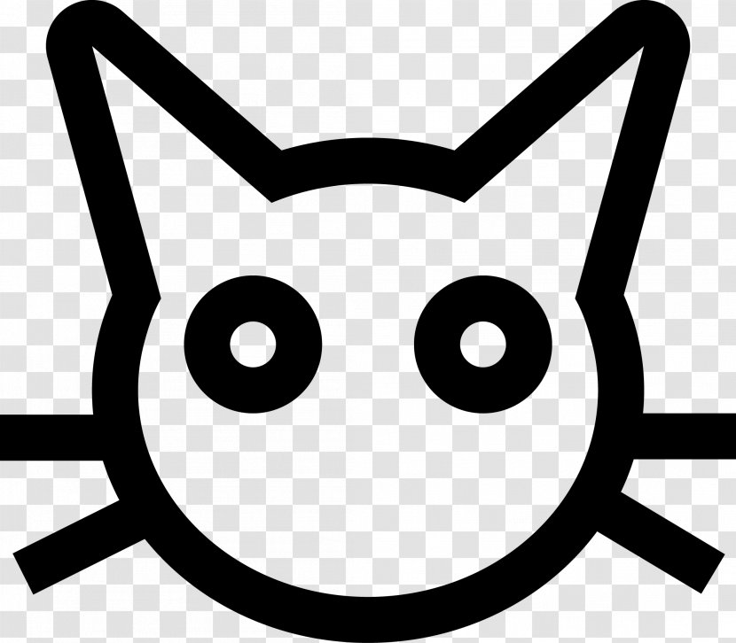 User Medium Clip Art - Black And White - Mad Cat Marketing Transparent PNG